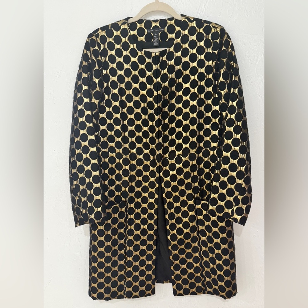 Chic Black‎ and Gold Women's Blazer